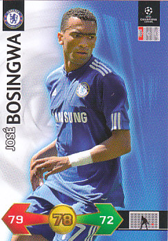 Jose Bosingwa Chelsea 2009/10 Panini Super Strikes CL #43